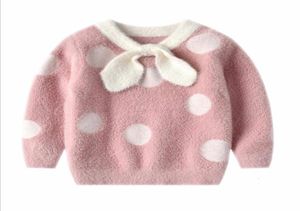 Maglione per ragazze a maglia carina principessa per bambini abiti motivi ragazzi morbidi maglioni di lana per bambini caldi top vestiti invernali4557824