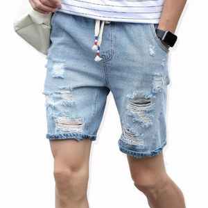 2016 Men039s Cienkie cienkie dżinsowe spodenki Nowa moda Summer Męskie dżinsy miękkie i wygodne swobodne spodenki Shippi1537243