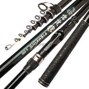 Båtfiskespö med teleskopisk fiskespöl Kolfiber Big Guidering Rock Fishing Pole Spinning Sea Fishing Rod 2,4 m 2,7 m 3,0 m 3,3 m 3,6 m 4,5 m 5,4 ml231223