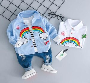 Новый осенний мальчик для мальчика одежда для мальчиков для мальчиков наборы одежды малыш