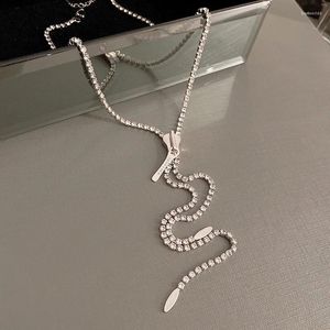 Pendant Necklaces South Korea Exquisite Zipper Long Tassel Necklace Fashion Elegant Simple Woolen Chain Women's Jewelry