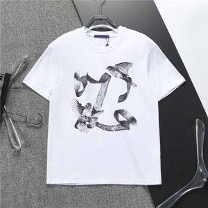 Мужская дизайнерская группа T Рубашки мода черная белая белая коротка с короткими рукавами