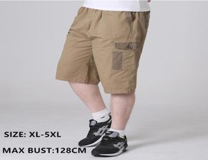 Krótkie krótkie krótkie spodenki Modis Modis Summer Cotton Short Pants Man Army Green Black Grey Plus Size 4xl 5xl Casual Mens Hombre Spoders9149222