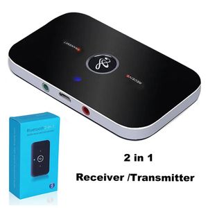 Receptores Adaptadores de áudio Bluetooth Bluetooth 4.2 Transmissor e receptor 2in1 Kit de carro de 3,5 mm para o sistema de estéreo de TV / Home foodphon