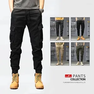 Pantaloni da uomo 2023 carico di moda lavoro da parte dei pantaloni da alpinismo resistenti all'aperto Khaki Harem