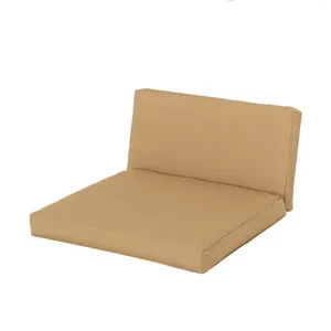 Pillow Noble House Luxurious Refined Fashionable And Elegant 19.25" X 21.75" Brown Rectangle Chair Outdoor Seating