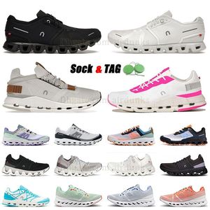 ocloud nuvens designer sapatos femininos nuvem x 5 todos preto branco e rosa choque swift 3 ad nova monster glacier cinza cloudstratus cloudnova cloudmonster tec tênis feminino