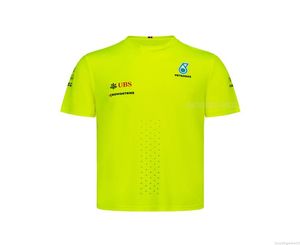 NOVO PARA MERCEDES F1 Racing Team Polos T-Shirt Motorsport Auto Petronas Summer Summer Quick Dry Breathable Não desapareça frio1859112