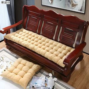 Gruba ławka poduszka do wewnętrznej podkładki na krzesło oparte długie poduszki Sofa Tatami Dekoracyjne Tumbona Jardin 231222