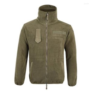 Men's Jackets Winter Thickened Zipper Jacket Fleece Casual Coat Outdoor Cold-proof Warm Fashion Street Polar