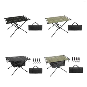 Camp Furniture Foldable Campingtisch Ultraleicher Schreibtisch für BBQ -Reisen für das Backpacking