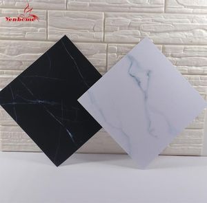 Nordic Self Adhesive Marble Texture Wall Decals Thick Waterproof Bathroom Kitchen Flooring Tile Sticker Home Decor 30x30cm 2012021425460