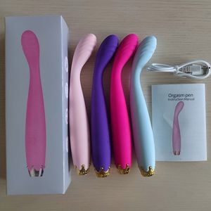 giocattoli sessuali dot tide penna caricano doppio shock avve stick stick a doppia testa vibratore masturbazione femminile giocattoli sessuali