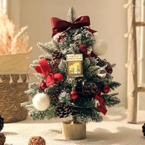 Weihnachtsdekorationen Baumhängung Ornamente für Home Mini Desktop Miniatursimulationspaket