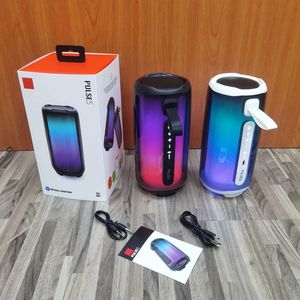 Alta qualidade para JBL Pulse 5 Alto-falante sem fio Bluetooth portátil IPX7 Caixa de som estéreo de pulso de pulso profundo 5 com luz de luz LED Show 2024 mais recente