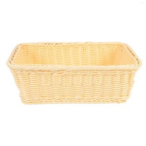 Dinnerware Sets Bread Basket Easter Gift Baskets Braided Keychain Woven Fruit And Vegetable