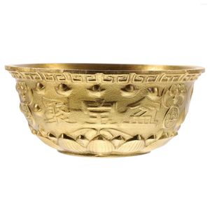 Bowls Treasure Bowl Fruit Home Ornament Creative Cornucopia Desktop Treasures Brass Craft Decoration Party Gift Office