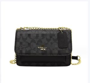 Qualidade de luxo designer saco marca mulher bolsa de ombro bolsa de couro real pele de carneiro cruz corpo saco corrente de ouro bolsas de ombro inclinadas bolsas C69C8