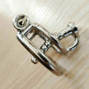 Customizable Chastity Devices With Catheter Stainless Steel Male Penis Chastity Cage Stealth Lock Sex Toy For Men