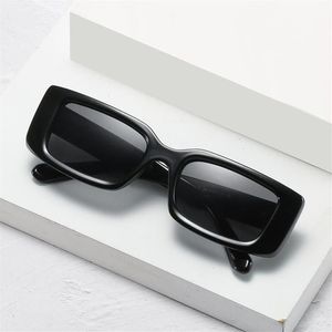 Solglasögon designer liten storlek stor ram rektangulära kvinnor mode228q