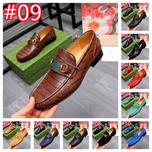 11Colour Spring MEN Formal SHOES BRAND ITALIAN FASHION Brown Slip On LUXURY DRESS SHOES GENUINE Cow LEATHER Black Wedding SHOES Buty Meskie