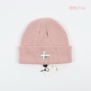 Europe and the United States foreign trade autumn and winter new knitted wool hat unisex solid color warm padded pullover wool cold hat.