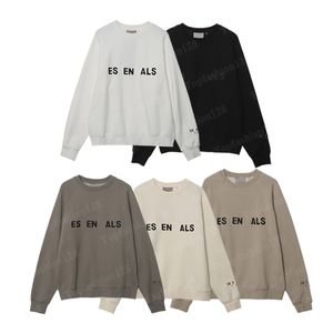 Açık moda kişiselleştirilmiş yakışıklı yüz erkek ess sweatshirt moda rahat gevşek erkek yastıklı kalınlaşmış sıcak kapüşonlu