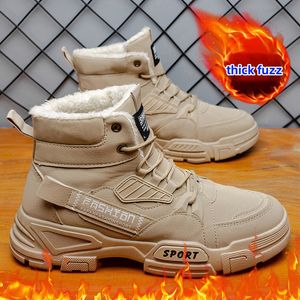 Scarpe da uomo stivali da neve booties designer sneaker scarpe inverno inverno fluida piattaforma di avvio mediocretta