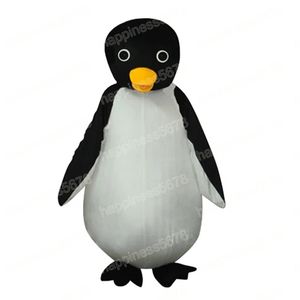 Rozmiar dla dorosłych duży pingwin Mascot Costume Cartoon Character Suit Suit Karnawał Dorośli Rozmiar Halloween przyjęcie Bożego Narodzenia Karnawał Suits dla mężczyzn