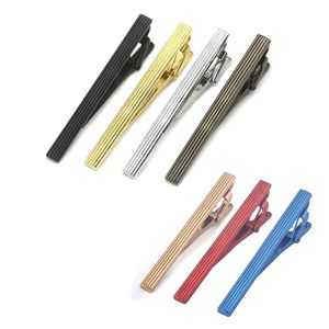 Collare Krawatte Clip für Männer Krawatte Pin Gold Schwarz Farbe Ganz Luxus Groomsmen Geschenke Männer Schmuck Brand Tie Bar TC110230o