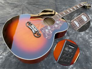 VS完成したハイレベルのアコースティックギター、スプルースボードトップ、赤いピックガードローズウッドフィンガーボード、1回限りの出荷258で利用可能