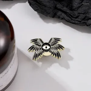 Broscher trendig punk ögonmonster design brosch badge student klädsäck tillbehör gåvor till vänner säljer