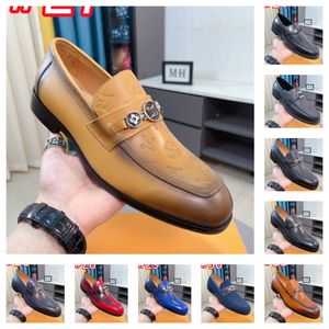 40STYLE MEN SCARPE BRUOGLE Classic Dress Shoes Shoe Raccontose per matrimoni Tasel Oxfords Gentlemen Fickers Scarpe formali marroni di grande dimensione 46