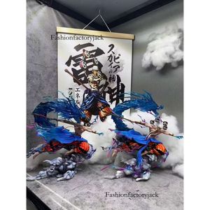 chart-topping Pirate King GK Thunder God Eni Road Seven Martial Sea Scene Handmade Statue Model Decoration Gift with Earth Anime 2 85