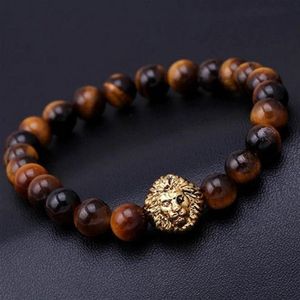 CAMBINO BUDDHA BUDDHA PARACORD BRACELETTO DEL LION NATURALE PERCHE PULSERAS HOMBRE BRACCIALI UOMO MENS GIETY2133