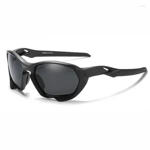 Sunglasses KDEAM Brand Design Men Polarized For Biking Sun Glasses Fashion Women Sport Shades TR90 Material Frame With Hard Box