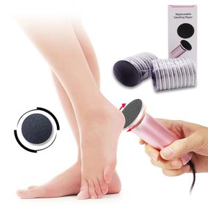 Electric Foot Grinder Pedicure Tools Tillbehör Död Skin Heel Callus Remover Feet Care File Exfoliating 231222