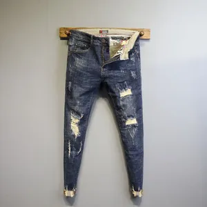 HORE FASHIO DI JEANS MANCHI ORMO SLINI SLIT FIT NO PUNTI PIETRI PICTULI PICTANI DENA