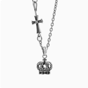 CH Designer Cross Cross Sending Collece Chromes Crown Women's Women's Women's Wersatile Personality Fashion Hollow Black Heart Lover Lover Lover Luxury New 2024 WBA2