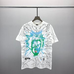 Haikyuu T Shirt Anime Bluet Mens Plus Polos Polos Okrągły szyję w rozmiarze haftowany i drukowany w stylu polarnym Letni Zuży