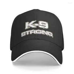 Bollmössor Personlig K9 Strong NPDF Baseball Cap Men Women Dreable Dog Dad Hat Sport