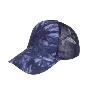 Ball Caps Tie-Dye Stampa Cantini disordinati Trucker Plain Baseball Visor Cap unisex Hat Womens Trendy Casquette Homme