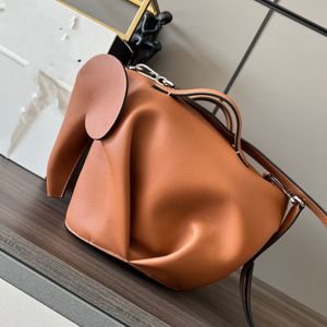 Frauen Totes Elefant Handtasche Ekephant Totes Frauenkreuzkörperhandtasche 30 cm Verstellbarer Schultergurt Reißverschluss Öffnen Innen Reißverschluss Pocket 11030 Luxusschwarze Geldbörse