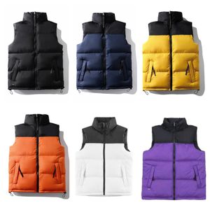 Designer Puffer Vest Mens Waistcoat Winter Down Vests Outdoor Warm Thick Outwear Unisex Par Bodywarmer Womens Jacket STEVELÄSKLÄDER GILET STORLEK M TILL 2XL L5