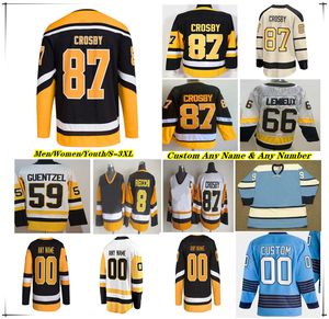 Sidney Crosby Hockey Trikot Jake Guentzel Kris Letang Bryan Rust Jeff Carter Evgeni Malkin Erik Karlsson Reilly Smith Mario Lemieux Marcus Pettersson Penguin Eller