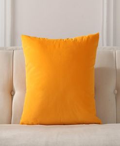 Solid Color Throw Pillow Coast Cushion Sofá Escritório da cintura Backrest 84121145901176