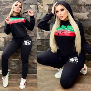 Women Tracksuits Fashion Sports Casual Long Sleeve Two Piece Pants Set Plus Sizes For Woman Fall Clothes Jogging Suits Activewear jogging training suits
