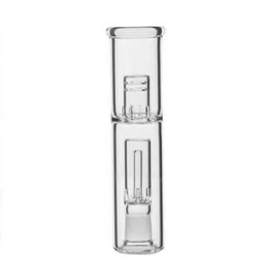 Universal 14mm Water Bubbler Attachment Glass Bong Rökning Tillbehör Rör munstycke Stam för Airis Herbva x Solo Air Pvhegong Kit