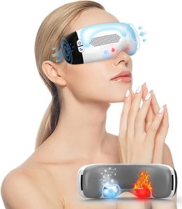 Wibracje ciśnienia powietrza Cyfrowy masażer oka z chłodną cieplną Maską Maski Visible Care Mask 231222