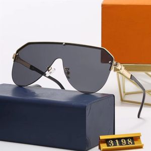Męskie luksusowe okulary przeciwsłoneczne modne srebrne okulary totemu projektant szerokie ciało latające okulary przeciwsłoneczne letnie dryvin276w